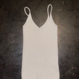 White soft tank top